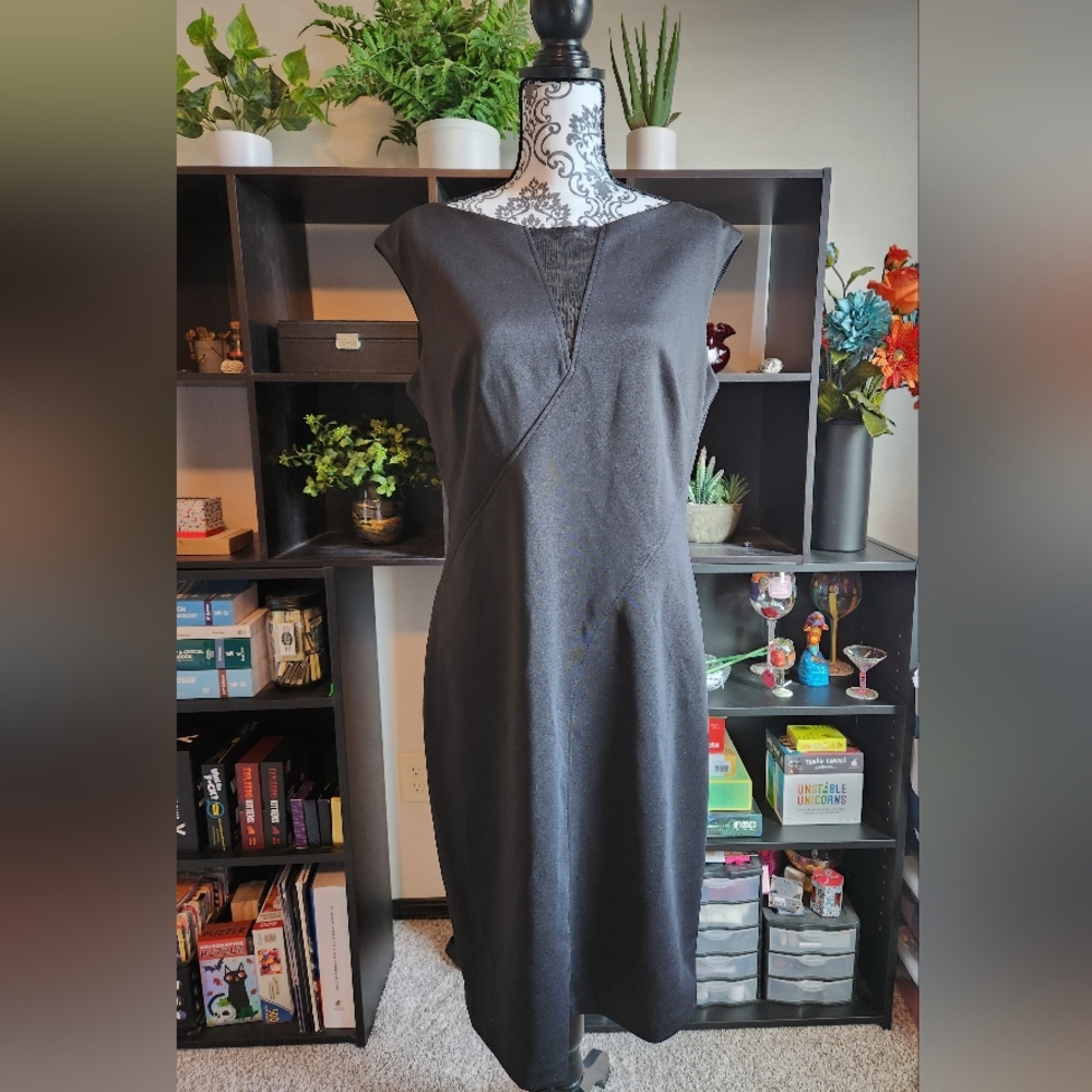 Black Dress, Vince Camuto, Size 14